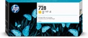 HP F9K15A/728 Cartouche d'encre jaune 300ml pour HP DesignJet T 730/830