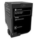 Lexmark 74C2SK0 Kit toner noir return program, 7.000 Feuilles ISO/IEC 19798 pour Lexmark CS 720/725/CX 725