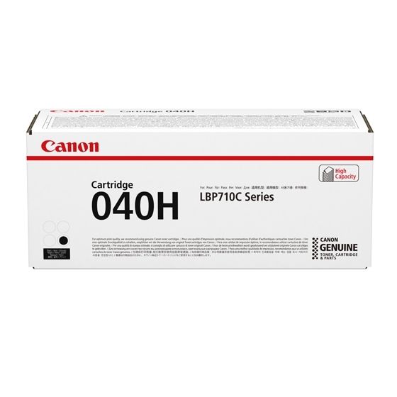 Canon 0461C001/040H Cartouche toner noir haute capacité, 12.500 Pages ISO/IEC 19798 pour Canon LBP-710