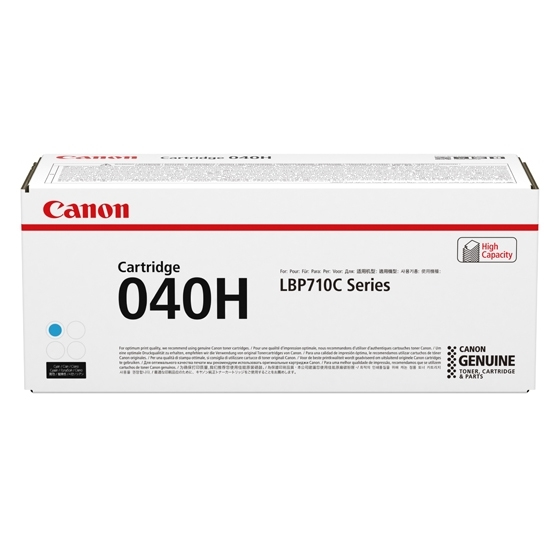 Canon 0459C001/040H Cartouche toner cyan haute capacité, 10.000 Pages ISO/IEC 19798 pour Canon LBP-710