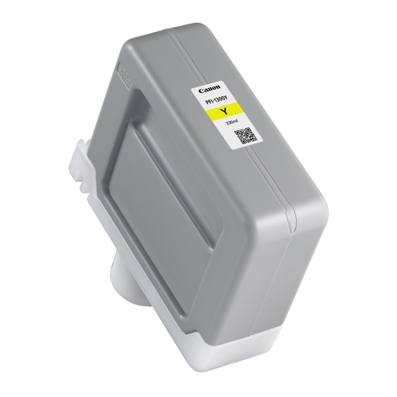 Canon 0814C001/PFI-1300Y Cartouche d'encre jaune 330ml pour Canon IPF Pro-2000/4000 S