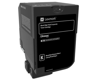 Lexmark 84C2HKE Cartouche de toner 1 pièce(s) Original Noir