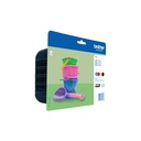 Brother LC-221VALBP Cartouche d'encre multi pack Bk,C,M,Y, 4x260 Feuilles ISO/IEC 24711 UE4 pour Brother DCP-J 562