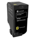 Lexmark 74C20Y0 Cartouche de toner 1 pièce(s) Original Jaune