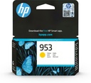 HP F6U14AE/953 Cartouche d'encre jaune, 630 Feuilles 9ml pour HP OfficeJet Pro 7700/8210/8710