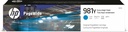 HP 981Y Extra High Yield Cyan Original PageWide Cartridge ink cartridge