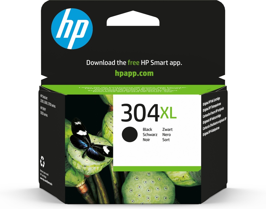 HP 304XL Black Original ink cartridge