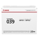 Canon 0287C001/039 Cartouche toner noir, 11.000 Feuilles ISO/IEC 19752 pour Canon LBP-351