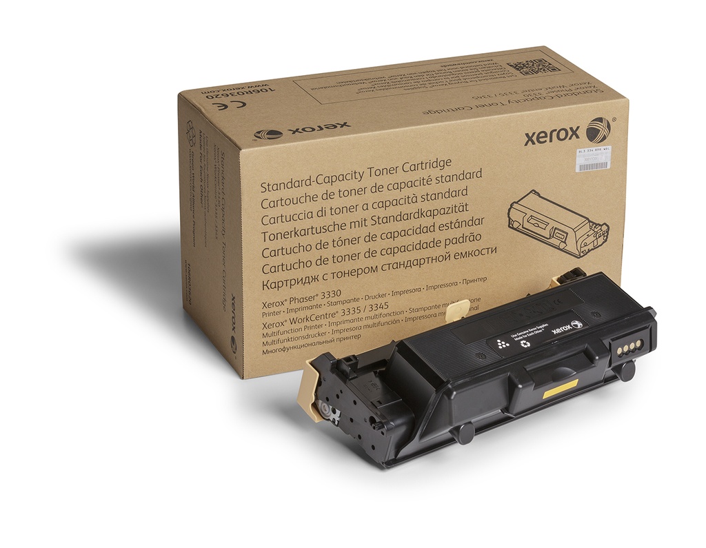 Xerox 106R03620 Kit toner, 2.500 Pages ISO/IEC 19752 pour Xerox Phaser 3330