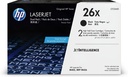 HP CF226XD/26X Cartouche toner haute capacité twin pack, 2x9.000 Feuilles ISO/IEC 19752 UE2 pour HP LaserJet M 402/e
