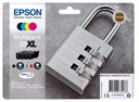 Epson C13T35964010/35XL Cartouche d'encre multi pack Bk,C,M,Y haute capacité 41,2ml + 3x20,3ml UE4 pour Epson WF-4720