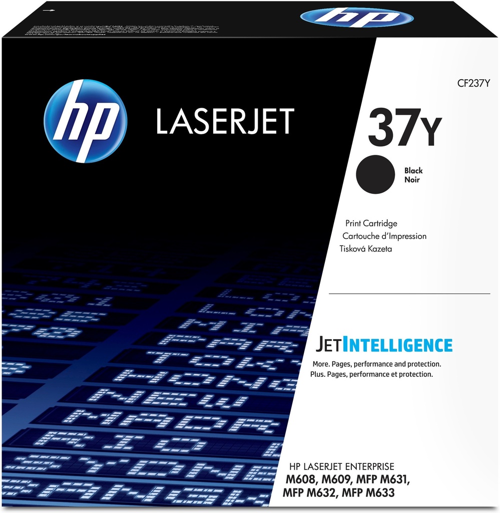 HP CF237Y/37Y Cartouche toner extra haute capacité, 41.000 Pages ISO/IEC 19752 pour HP E 60055/LaserJet M 608/LaserJet M 631