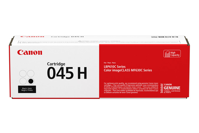Canon 1246C002/045H Cartouche toner noir haute capacité, 2.800 Feuilles pour Canon LBP-611