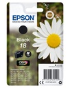 Epson Daisy C13T18014012|18 Cartouche d'encre noire, 175 Feuilles 5.2ml pour Epson XP 30