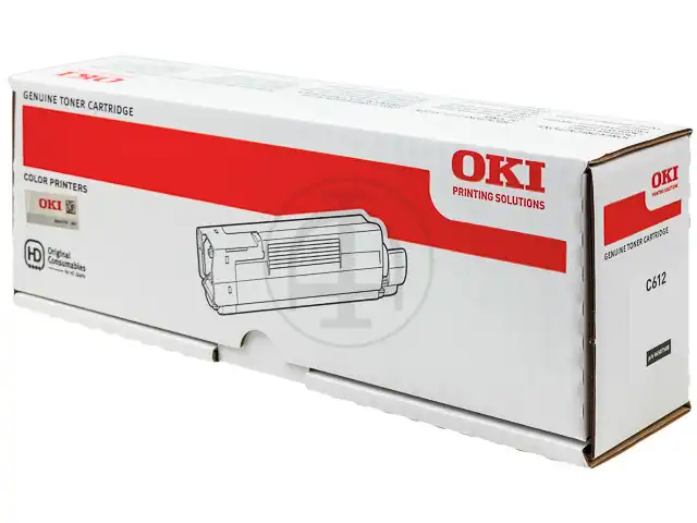 OKI 46507508 Kit toner noir, 8.000 Feuilles ISO/IEC 19798 pour OKI C 612