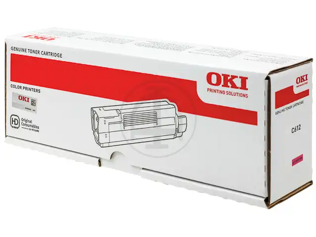 OKI 46507506 Kit toner magenta, 6.000 Feuilles ISO/IEC 19798 pour OKI C 612
