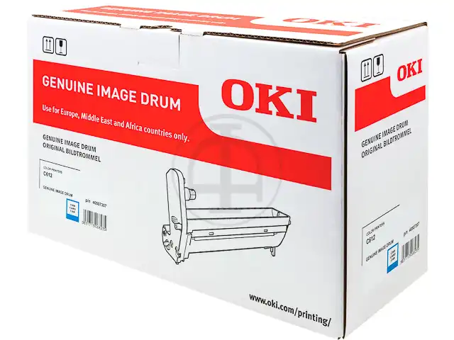 OKI 46507307 Kit tambour cyan, 30.000 Feuilles pour OKI C 612