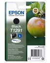 Epson C13T12914012/T1291 Cartouche d'encre noire, 380 Feuilles ISO/IEC 19752 11,2ml pour Epson Stylus BX 320/SX 235 W/SX 420/SX 525/WF 3500