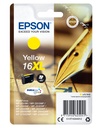 Epson C13T16344012/16XL Cartouche d'encre jaune haute capacité XL, 450 Feuilles 6,5ml pour Epson WF 2010/2660/2750