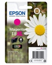Epson C13T18134012/18XL Cartouche d'encre magenta haute capacité, 450 Feuilles 6,6ml pour Epson XP 30