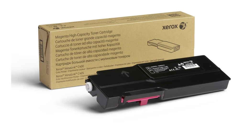 Xerox 106R03519 Kit toner magenta haute capacité, 4.800 Feuilles ISO/IEC 19752 pour Xerox VersaLink C 400