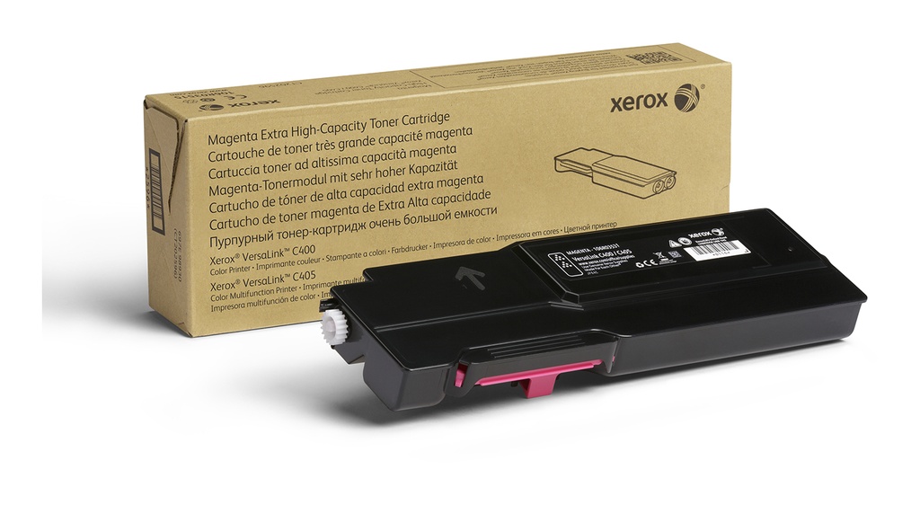 Xerox 106R03531 Kit toner magenta extra haute capacité, 8.000 Pages ISO/IEC 19752 pour Xerox VersaLink C 400