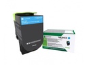 Lexmark 71B2HC0 Cartouche de toner 1 pièce(s) Original Cyan