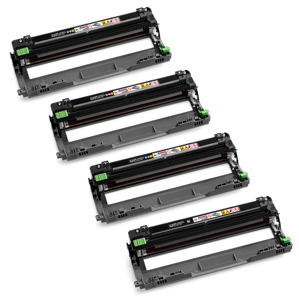 Brother DR-243CL Kit tambour noire cyan magenta jaune, 4x18.000 Pages UE4 pour Brother HL-L 3210