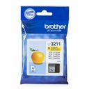 Brother LC-3211Y Cartouche d'encre jaune, 200 Feuilles ISO/IEC 19752 pour Brother DCP-J 772