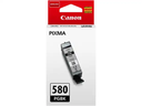 Canon 2078C001/PGI-580PGBK Cartouche d'encre noire, 200 Feuilles ISO/IEC 24711 11,2ml pour Canon Pixma TS 6150/8150