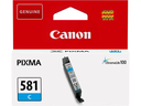 Canon 2103C001/CLI-581C Cartouche d'encre cyan, 259 Pages 259 Photos 5.6ml pour Canon Pixma TS 6150/8150