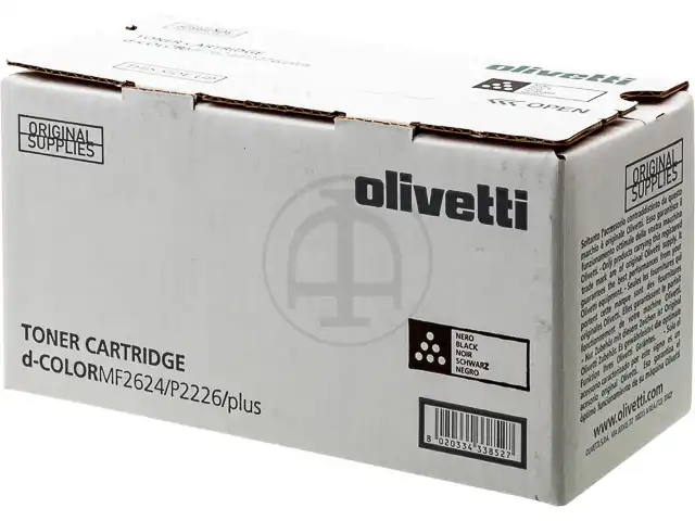 Olivetti B1237 Kit toner noir, 4.000 Feuilles ISO/IEC 19752 pour Olivetti D-Color P 2226