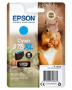 Epson C13T37924010/378XL Cartouche d'encre cyan haute capacité, 830 Feuilles 9,3ml pour Epson XP 15000/8000