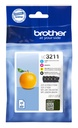 Brother LC-3211VALDR Cartouche d'encre multi pack Bk,C,M,Y, 4x200 Pages ISO/IEC 19752 UE4 pour Brother DCP-J 772