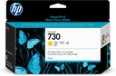 HP P2V64A/730 Cartouche d'encre jaune 130ml pour HP DesignJet T 1600/1700/940