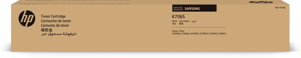 Samsung MLT-K706S Black Original toner cartridge