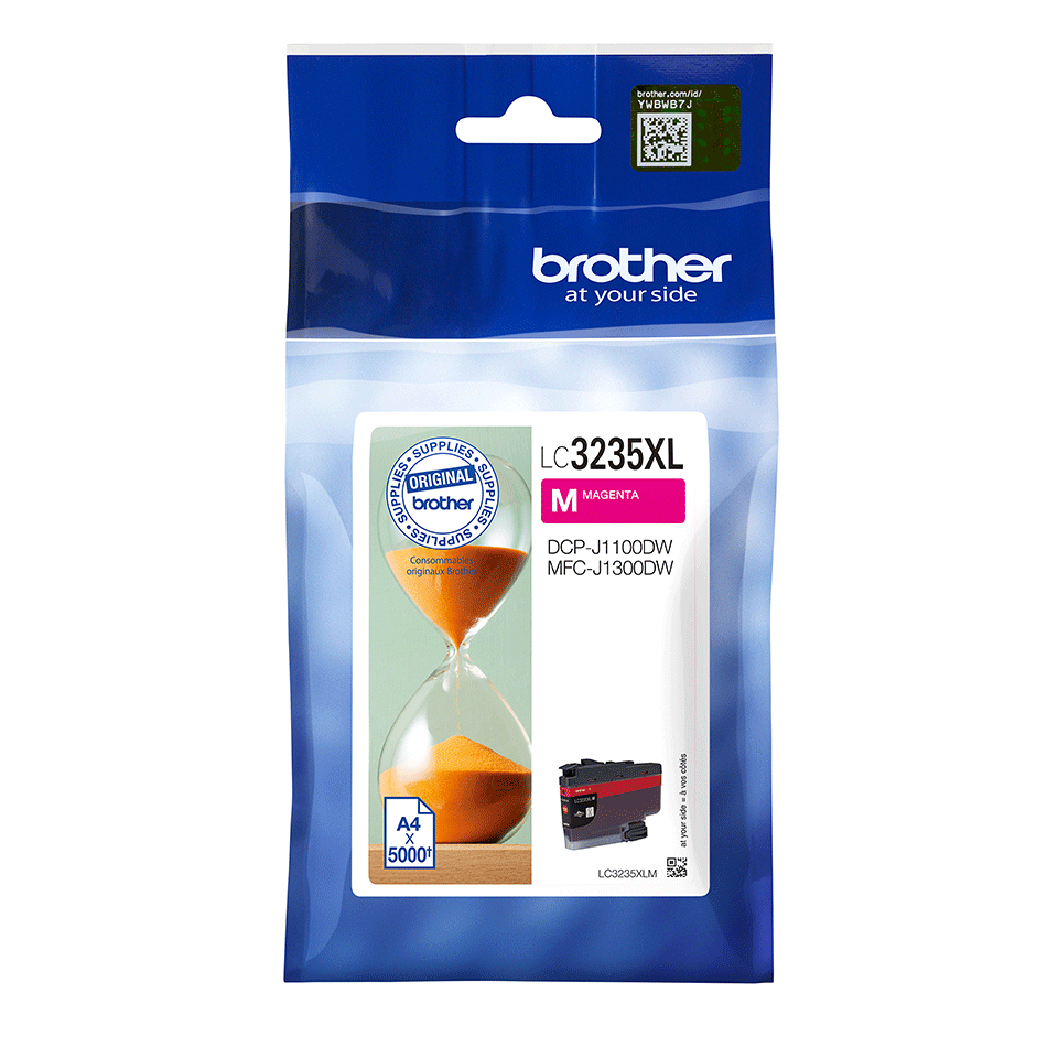 Brother LC-3235XLM Cartouche d'encre magenta, 5.000 Feuilles pour Brother MFC-J 1300
