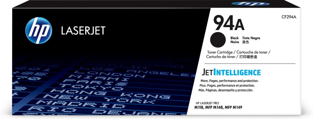 HP 94A Black Original LaserJet toner cartridge