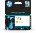 HP 3JA25AE/963 Cartouche d'encre jaune, 700 Feuilles 10.7ml pour HP OJ Pro 9010/e/9020/9020 e