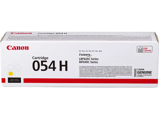 Canon 054H Yellow toner cartridge 3025C002