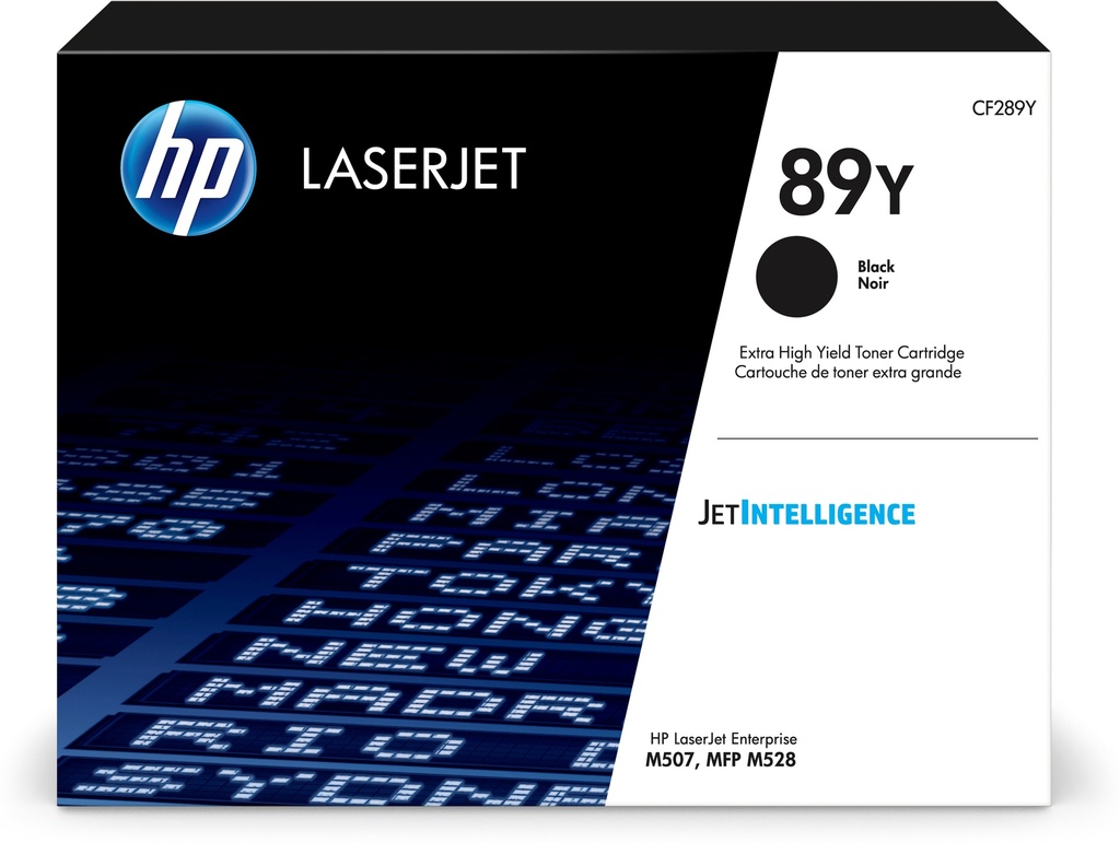 HP 89Y Extra High Yield Black Original LaserJet toner cartridge