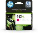 HP 3YL82AE/912XL Cartouche d'encre magenta haute capacité, 825 Feuilles 10.4ml pour HP OJ Pro 8010/e/8020