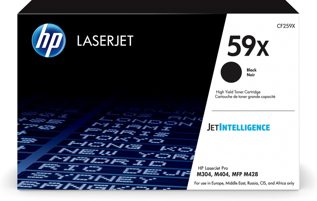 HP 59X High Yield Black Original LaserJet toner cartridge