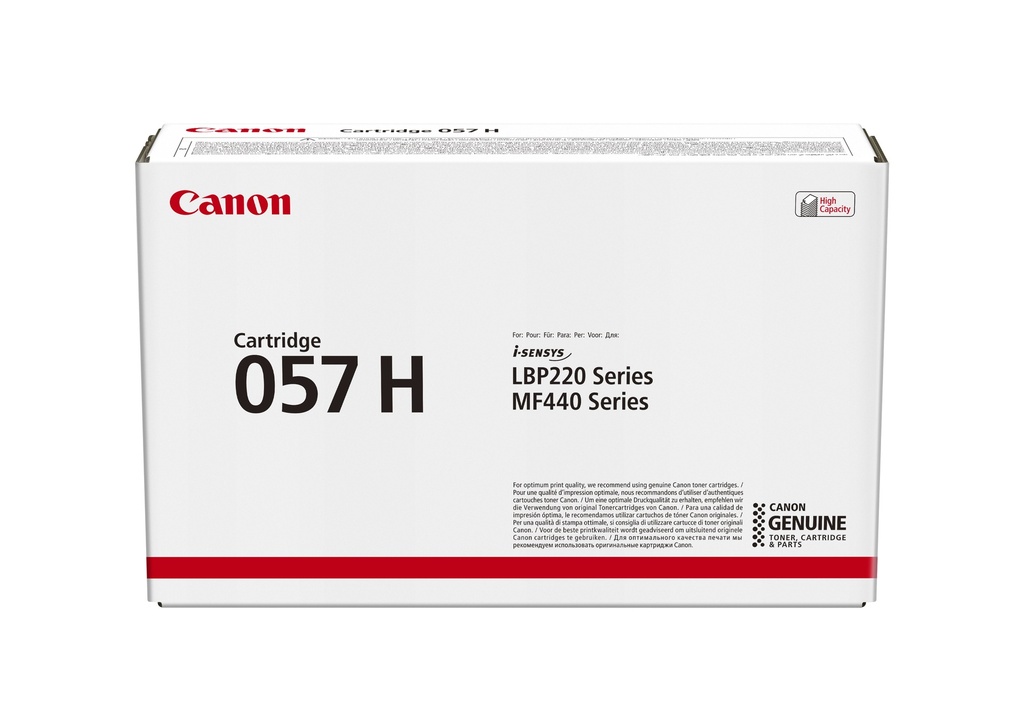 Canon 057H toner cartridge 1 pc(s) Original Black