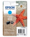 Epson C13T03U24010/603 Cartouche d'encre cyan, 130 Feuilles 2,4ml pour Epson XP 2100