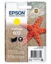 Epson C13T03U44010/603 Cartouche d'encre jaune, 130 Feuilles 2,4ml pour Epson XP 2100