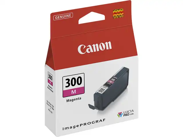 Canon 4195C001/PFI-300M Cartouche d'encre magenta 14,4ml pour Canon IPF Pro 300