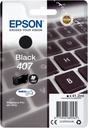 Epson C13T07U140/407 Cartouche d'encre noire, 2.600 Feuilles ISO/IEC 19752 41,2ml pour Epson WF 4745