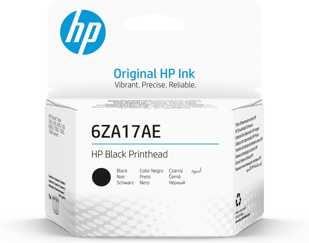 HP 6ZA17AE Black Printhead print head