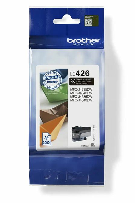 Brother LC-426BK Cartouche d'encre noire, 3.000 Feuilles ISO/IEC 19752 pour Brother MFC-J 4335
